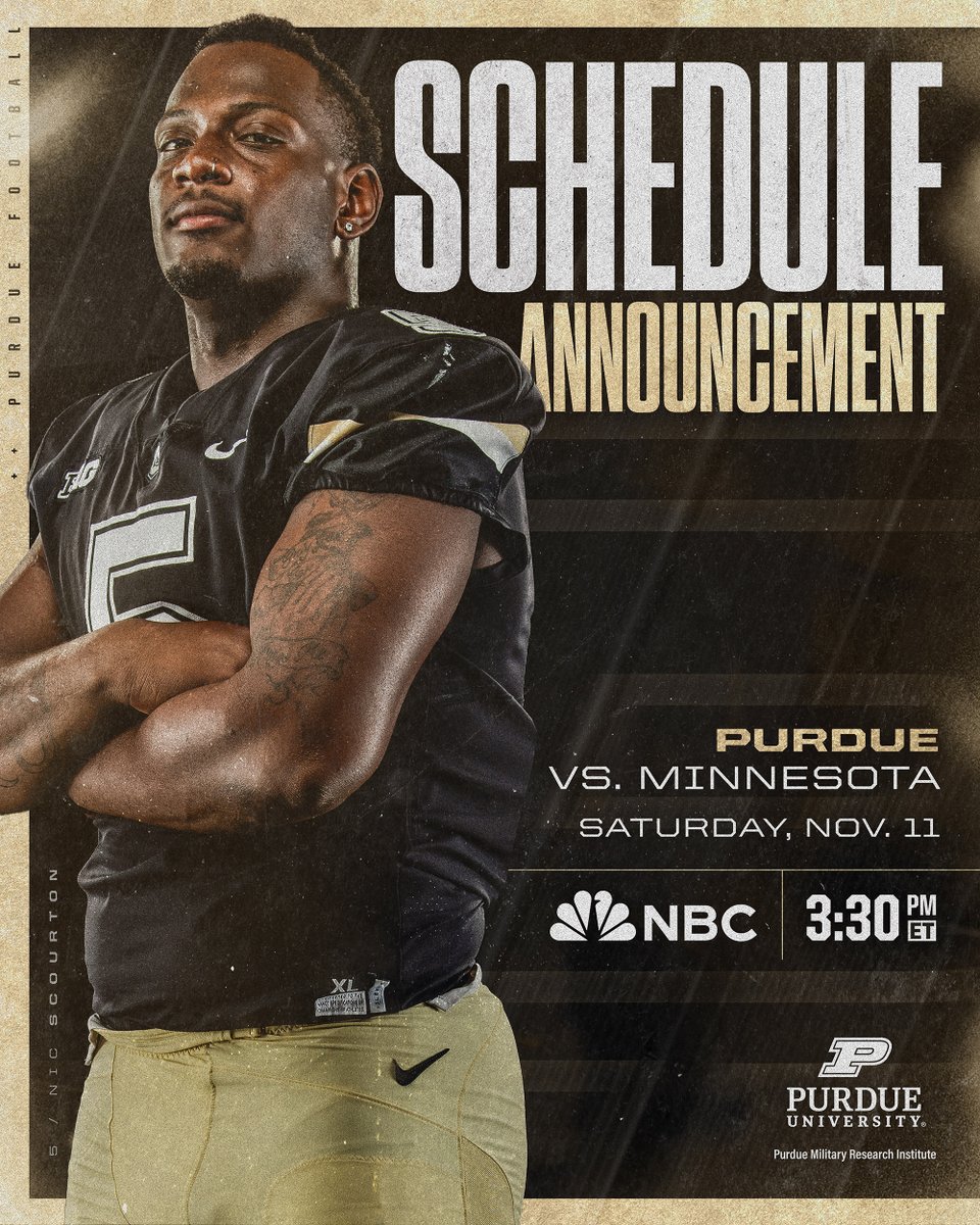 Purdue football schedule deals
