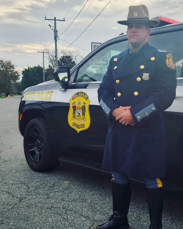 Just as iron sharpens iron, brothers and sisters in blue sharpen each other. We salute Delaware State Police and Delaware State Troopers Association as they celebrate 100 years. Amazing job to honor your centennial by bringing back past uniforms and vehicle color styles.