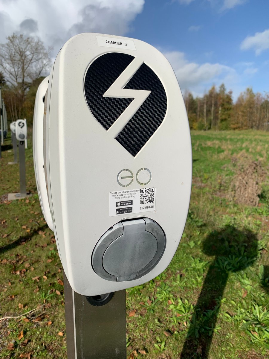 ExeterSciencePk's tweet photo. #Sustainability is at the heart of Exeter Science Park &amp; we try to encourage sustainable transport where possible, which is why we recently installed 12 electric vehicle charging points in our main car park. See more info on the Zap Map here - https://t.co/iWVVflv95V https://t.co/eKYIFm8pZf