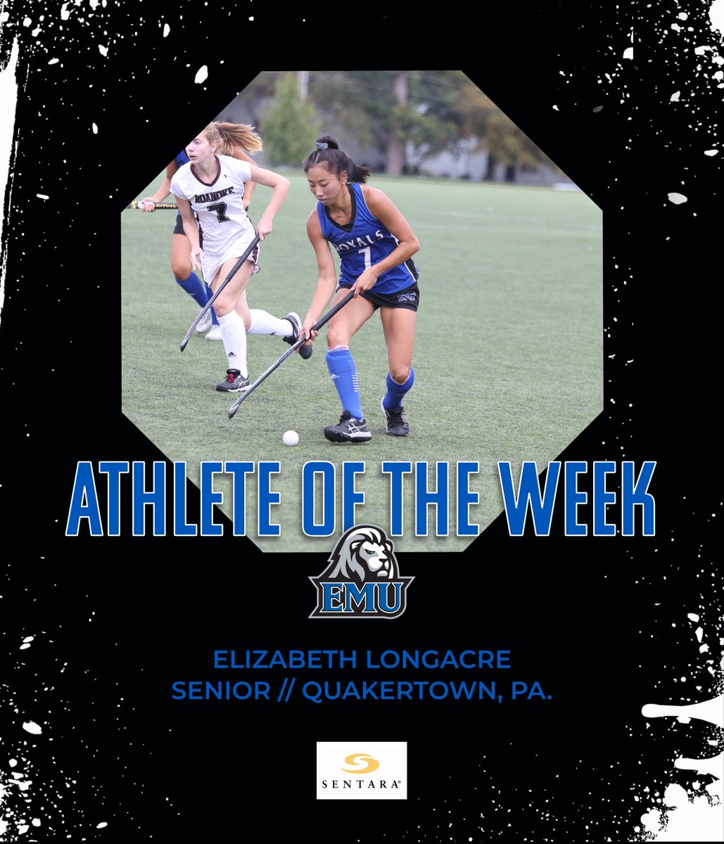 EMU_Athletics's tweet image. Bellamy Immanuel&apos;s All-ODAC Performance and Elizabeth Longacre&apos;s OT game-winner have earned them both the title of 𝗥𝗢𝗬𝗔𝗟𝗦 𝗔𝗧𝗛𝗟𝗘𝗧𝗘 𝗢𝗙 𝗧𝗛𝗘 𝗪𝗘𝗘𝗞 presented by @sentarahealth! 👏👏

#RoyalPride | #CompeteTogether