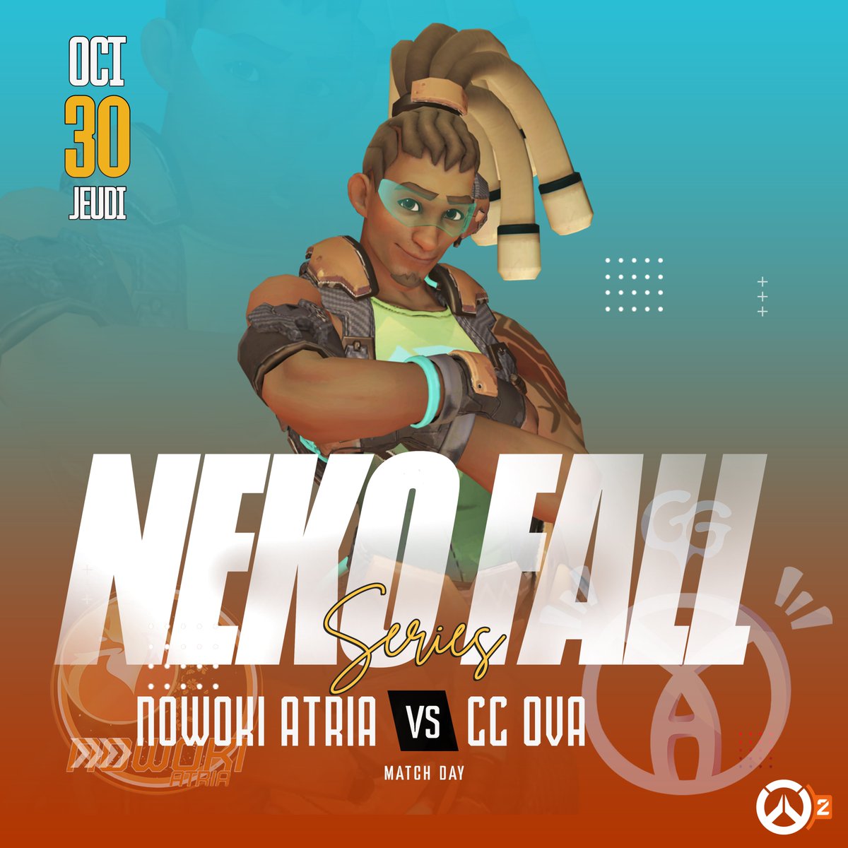 Rendez-vous ce soir pour les 3ème match des Nowoki Atria lors du Neko Fall Series ! Peut être ce soir la première victoire dans cette 1ère édition du Neko Fall Series !

Nowoki Atria vs CC Ova 21h (No Cast)