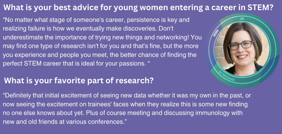 CdnImmunol's tweet photo. #WomensHistoryMonth #WomensinSTEM https://t.co/49JknBvNHU
