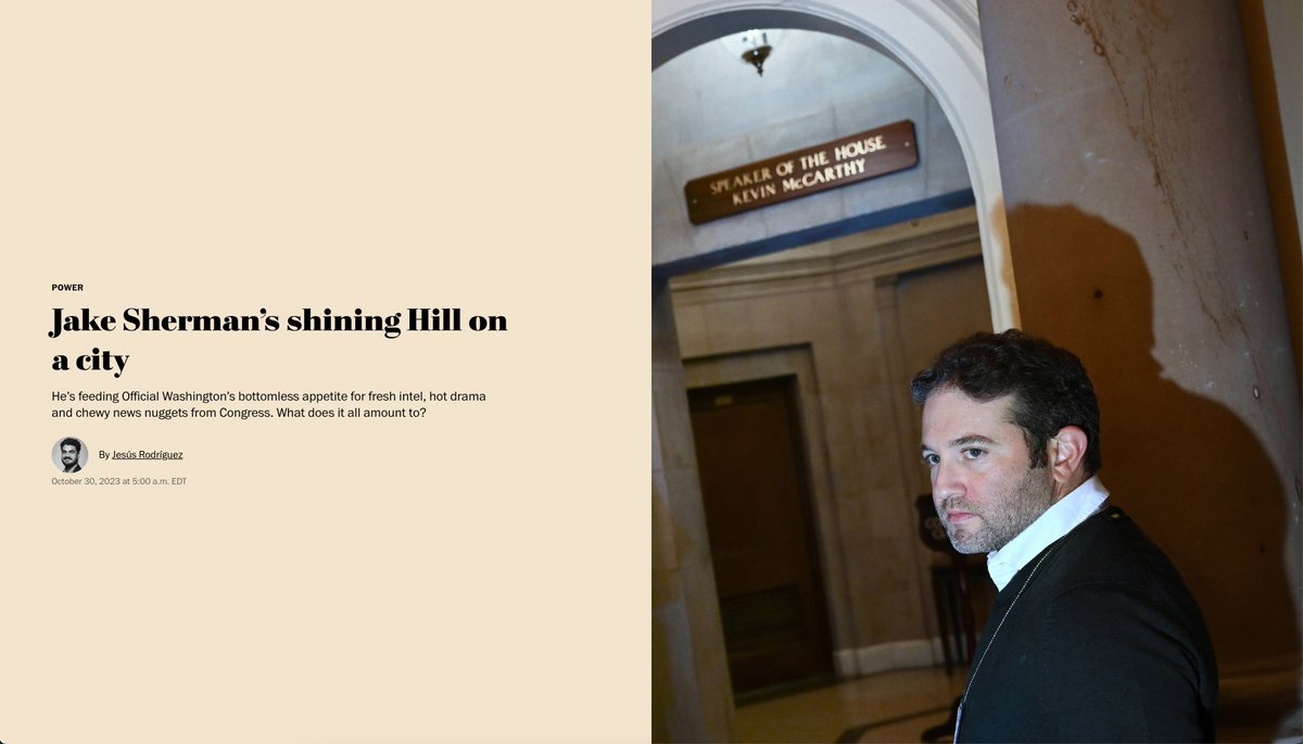 Click through if you want to know what happens when a lapsed sportswriter meets D.C.'s very lucrative obsession with Hill drama.

or if you want to know why Jake Sherman tweeted Feinstein's death with PUNCHBOWL TEXT OUT A FEW MIN AGO

new in @PostStyle
wapo.st/49frhX1
