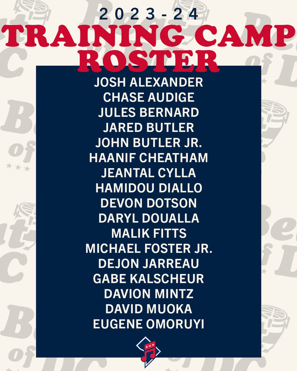 CapitalCityGoGo's tweet photo. Announced: 2023-24 Capital City Go-Go Training Camp Roster

📰  Read more here: https://t.co/gfhwbPmrvd https://t.co/k2r7GROfwF