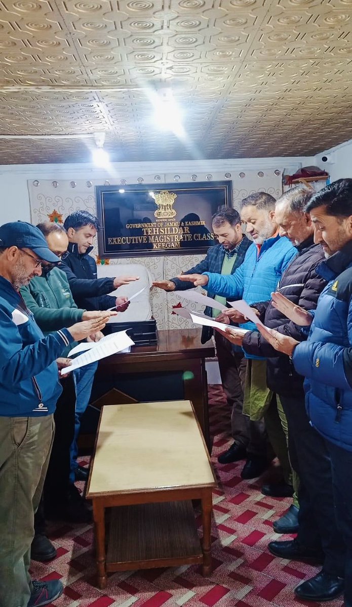 Office of the Tehsildar Keegam-Official tweet media