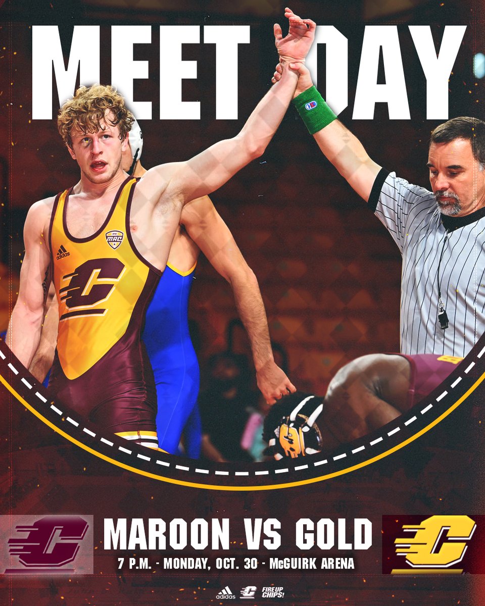 CMUWrestling's tweet photo. #FireUpChips 
Watch: https://t.co/HkNeiSrHJy https://t.co/zYlzHe5PJU
