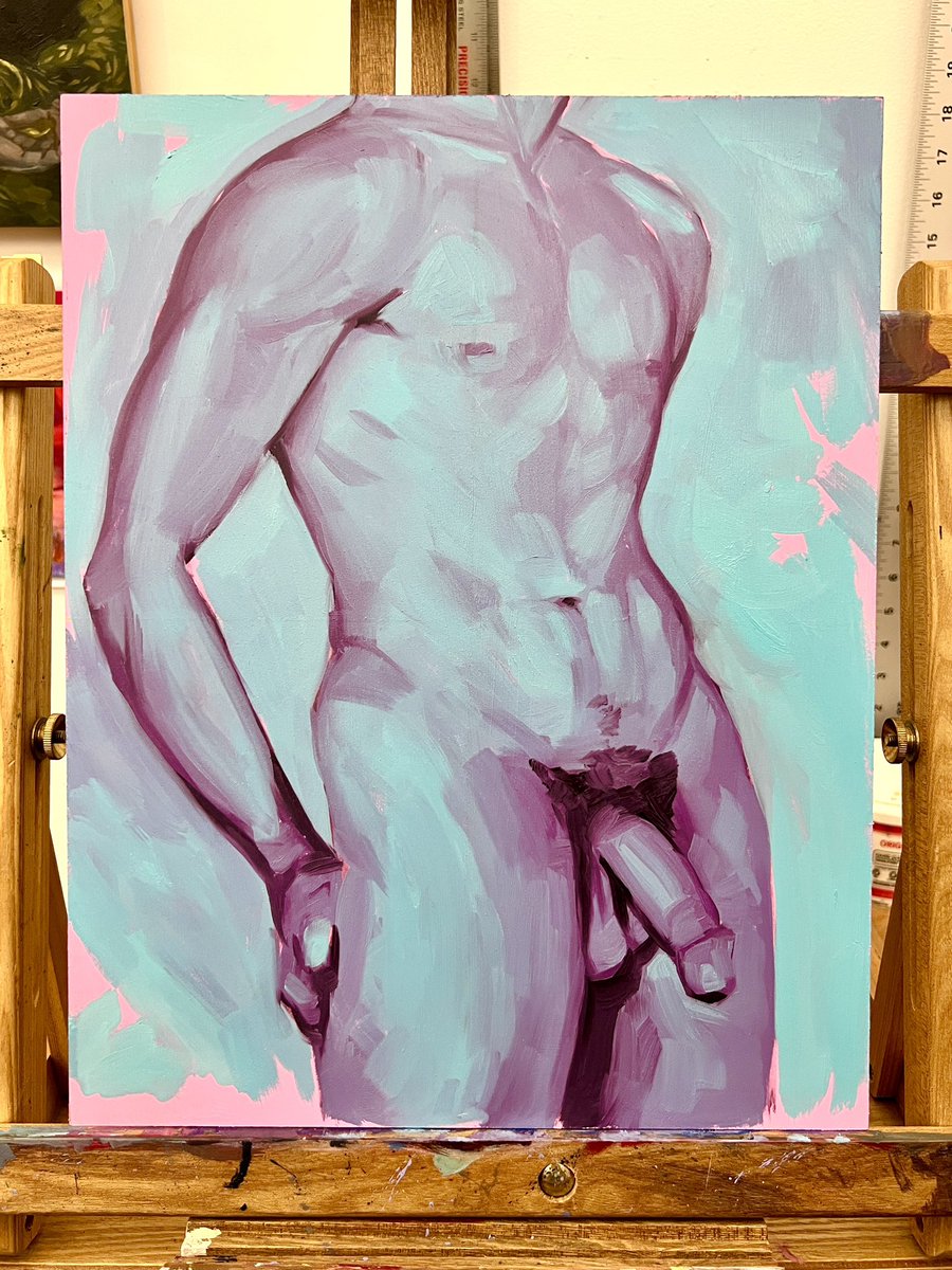 artistconway's tweet photo. new work in the studio. https://t.co/P4agaXV8XL
