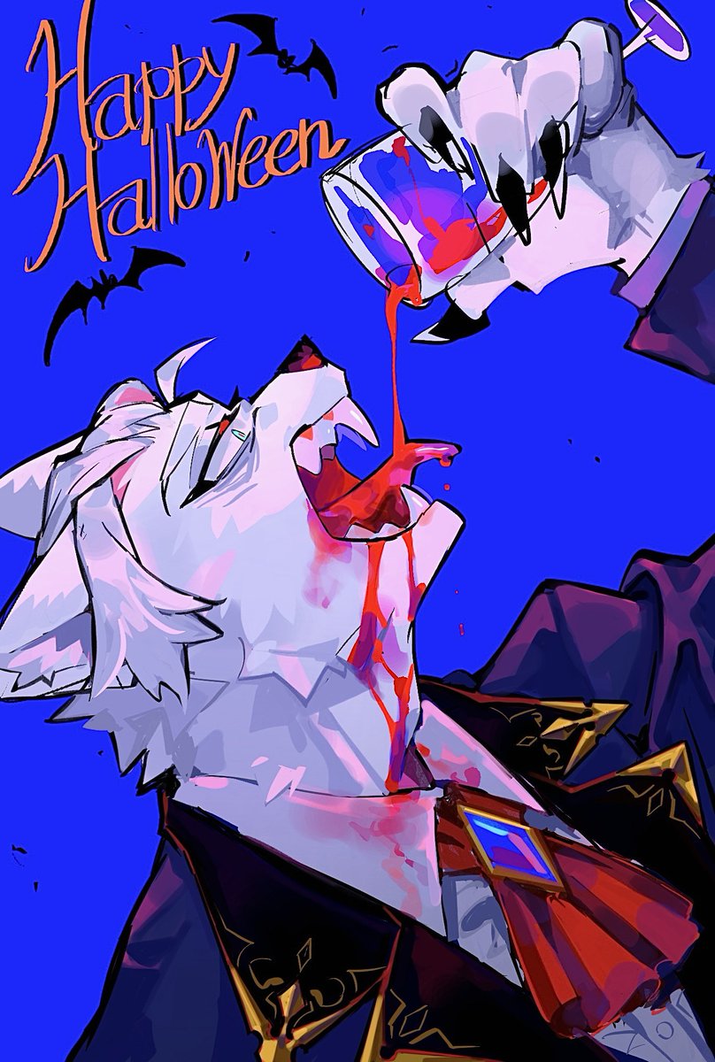 「途中ですがHappy Halloween」|カミカミ/Kamikamiのイラスト