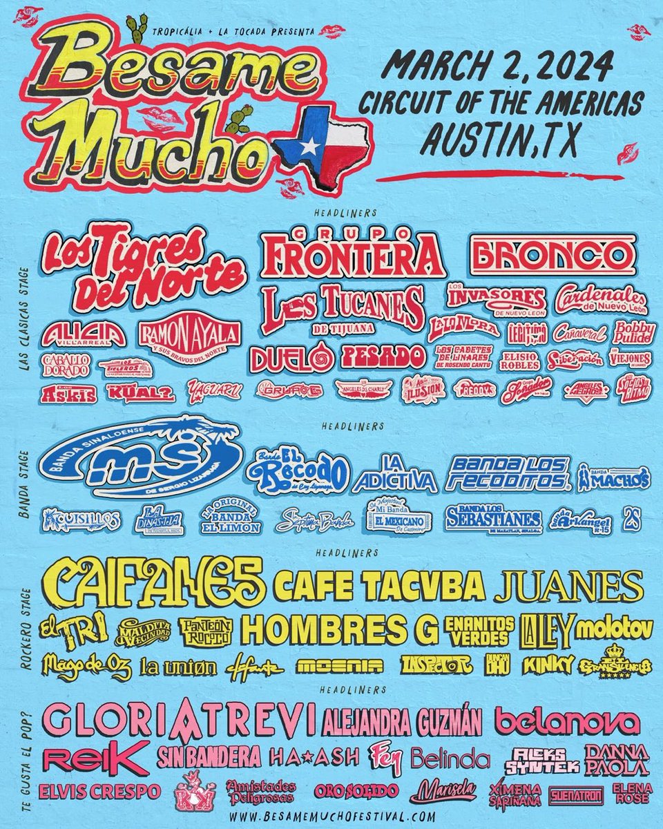concertleaks's tweet photo. Besame Mucho Austin! https://t.co/uaoKMSeXtB
