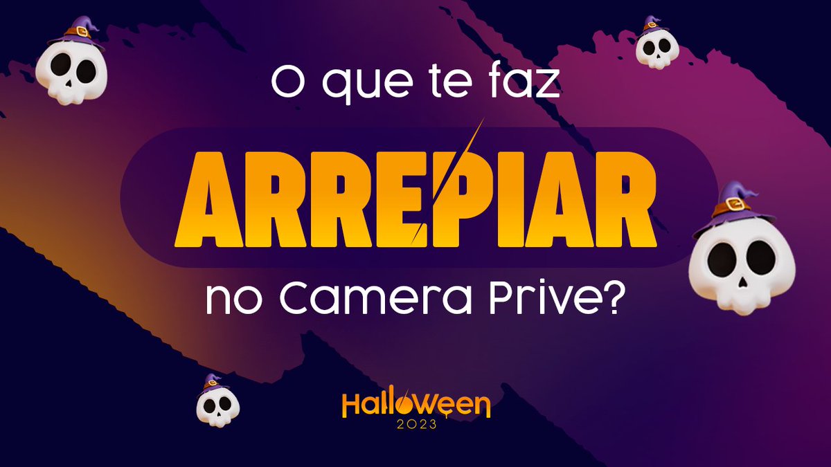 Conta pra gente o que te faz arrepiar no Camera Prive e concorra a 50 de bônus! Responda aqui, dê RT e participe!

Serão 5 ganhadores no dia 03/11!

Válido um ganhador por CPF.