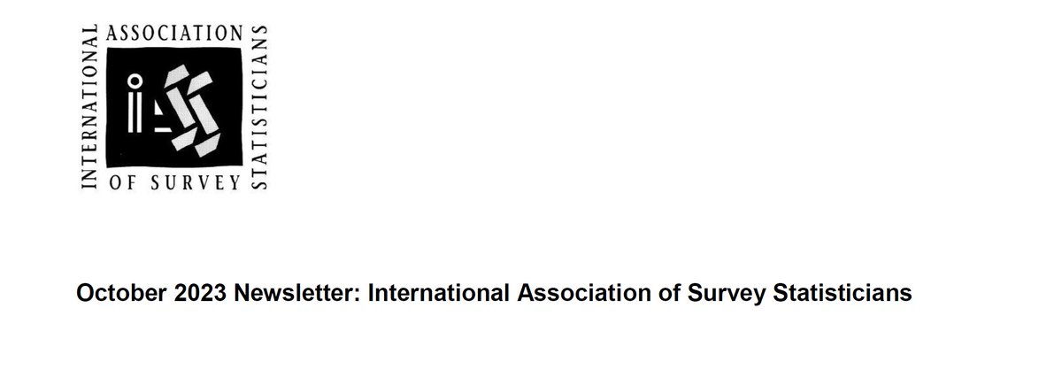 iass_isi's tweet image. October’s monthly #newsletter from the IASS is online! Check out everything that is going on!
isi-iass.org/home/wp-conten…

@IntStat
#survey #surveysampling