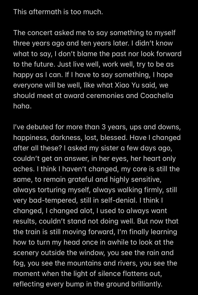 acekeyin's tweet photo. keyin weibo update

“my girl group career is over, but i’ll always love the9
goodbye the9 xie keyin
xie keyin charge!” https://t.co/3Gij0LW65Z