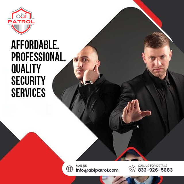 AbiPatrol's tweet photo. Ready to take a step towards enhanced #security? 

Contact #ABIPatrol today and hire a #securityexpert who shares your commitment to #safety.
📲: +1 832-926-5683
📩: info@abipatrol.com

#securityofficer #securityprofessionals #hiresecurityguard #securityguard #ABIpatrol https://t.co/4yGu09Sr7B