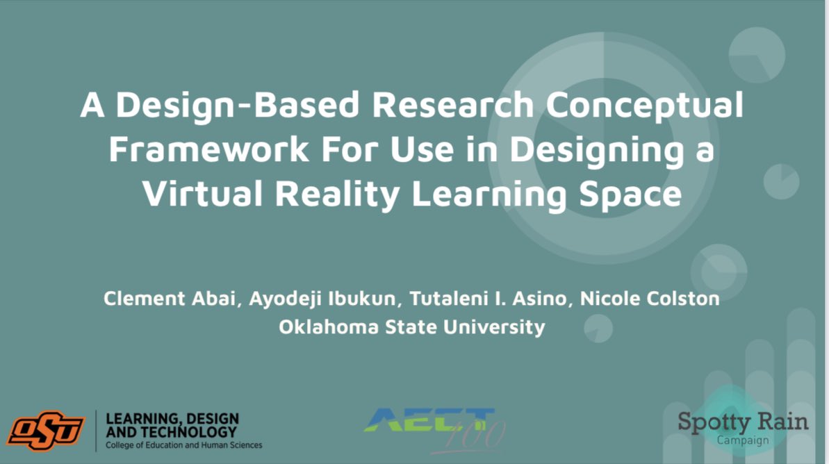 clement_abai's tweet photo. It was great representing the Spotty Rain Campaign team to present our work, as well as presenting other collaborative work with my colleagues at the AECT 2023 last week in Orlando, Florida. @SpottyRainOSU @NSF @tutaleni @debatemamma https://t.co/nKH8kEPAZA