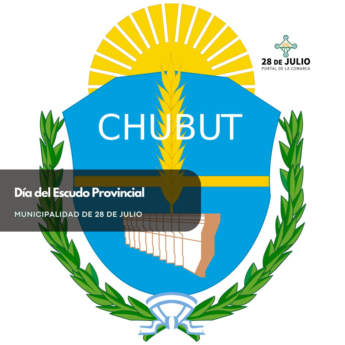 Día del Escudo de la Provincia del Chubut.