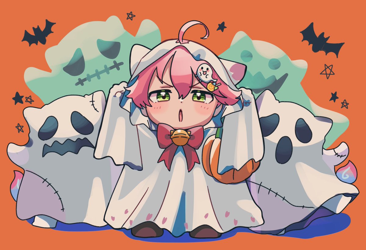 zunda_mochi03's tweet photo. とりっく・おあ・とりぃ〜と❗️🎃🍭
 #miko_Art https://t.co/sINjjsUPzI