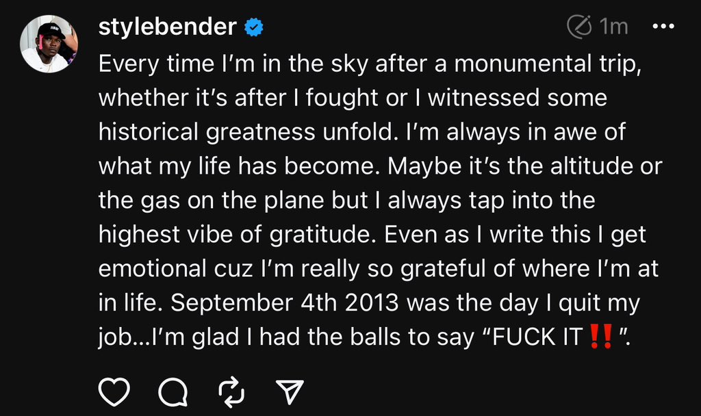 Israel Adesanya tweet media