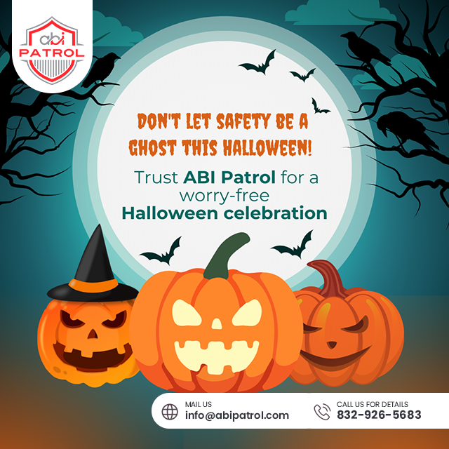 AbiPatrol's tweet photo. Ensure a #Safe and Spooktacular #HalloweenEvent! 👻 

Let #ABIPatrol be your #security partner, making sure your Halloween event is a spooktacular success.   

#halloweensecurity #safetyfirst #securitymatters #halloweensafety #peaceofmind #halloweenmagic #partysafely https://t.co/MISVcZfUwM