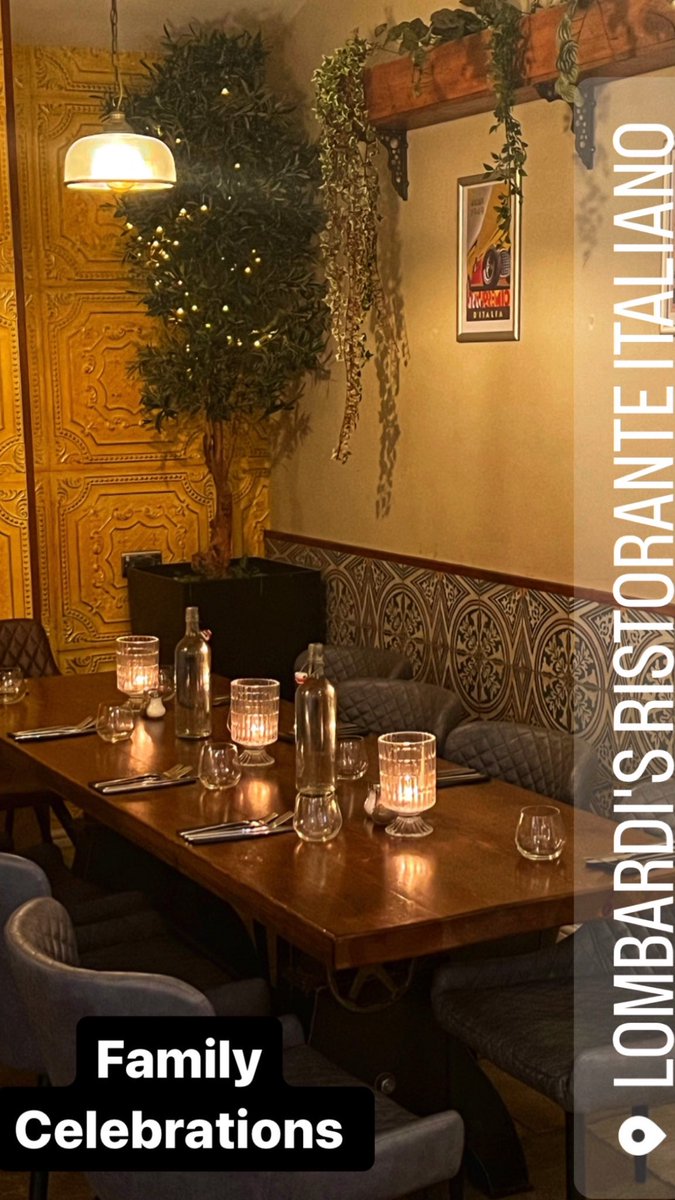Lombardis1's tweet photo. Family celebrations? Our large tables can sit 10 people on one solid table 🥰 https://t.co/2umBOmpJKm