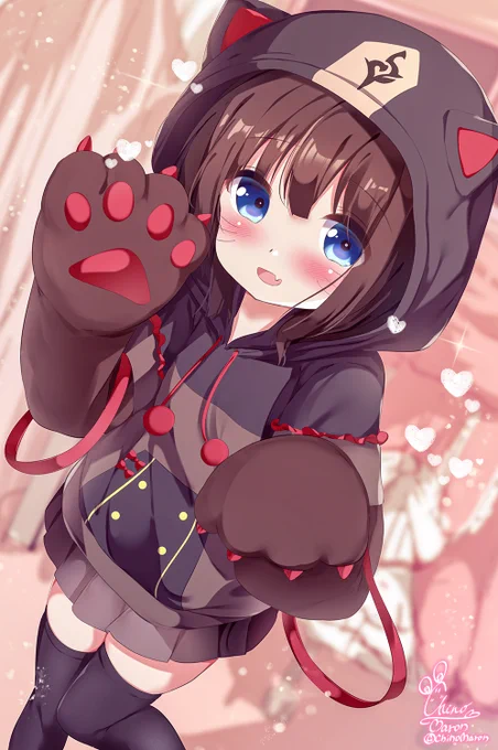 ハロウィンで宅コスする男の娘 「トリックオアトリート」