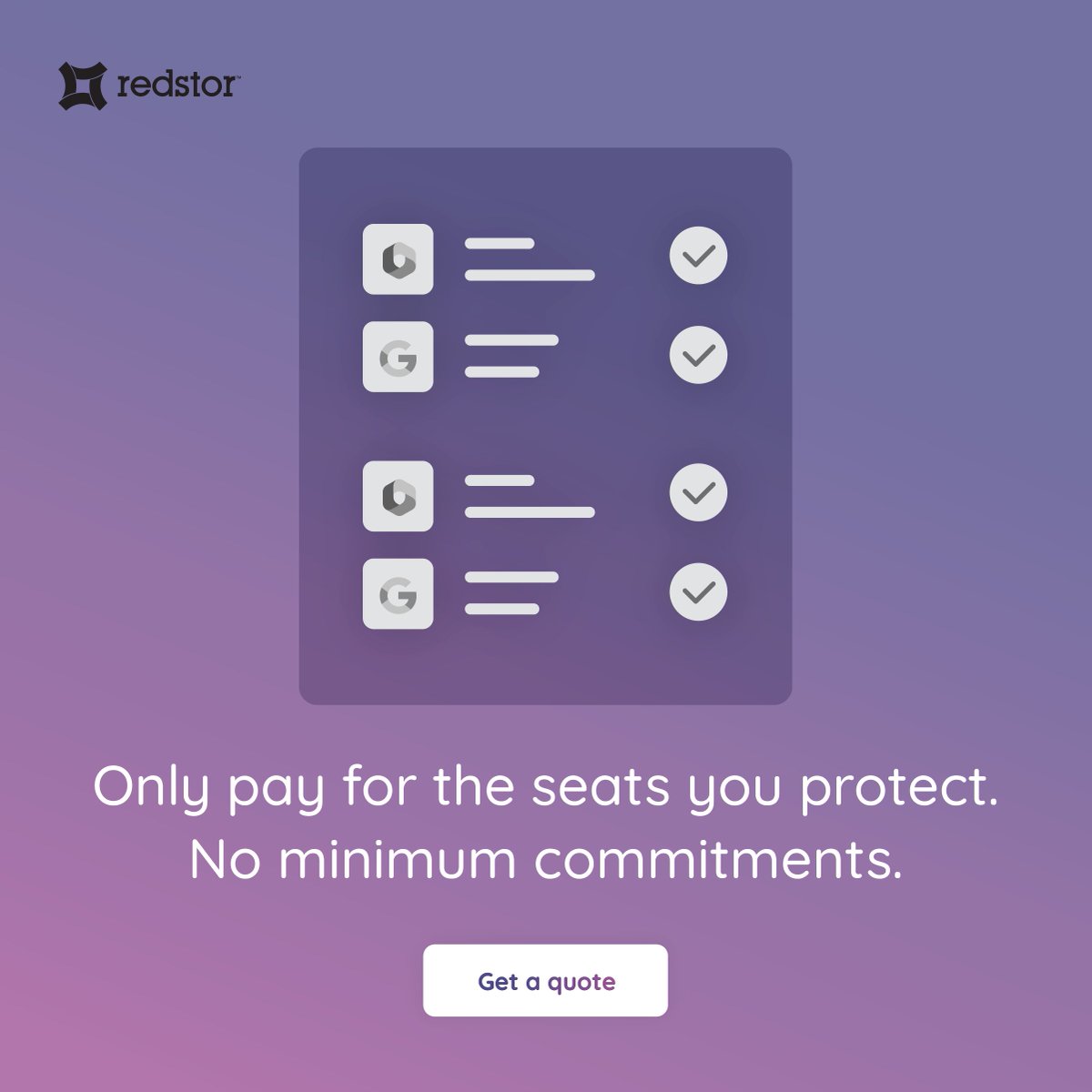 Redstor's tweet photo. 🎉 Join the MSP Revolution.
MSPs are making the smart choice by opting for Redstor's Datto SaaS Protection Price Match.
Explore the possibilities and join the ranks of successful MSPs today.
Start your journey with Redstor https://t.co/YS1wxlKuCX
#Redstor #MSPSuccess https://t.co/54YW93oIBH