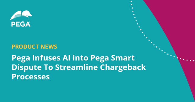 mcbelda's tweet photo. With chargebacks on the rise, Pega now infuses AI into its Pega Smart Dispute software to help banks streamline these complex and time-consuming processes. This helps bank staff save time and money while accelerating the resolution of these cases for... https://t.co/FnwWU5MBfV https://t.co/HlVmynGOFG