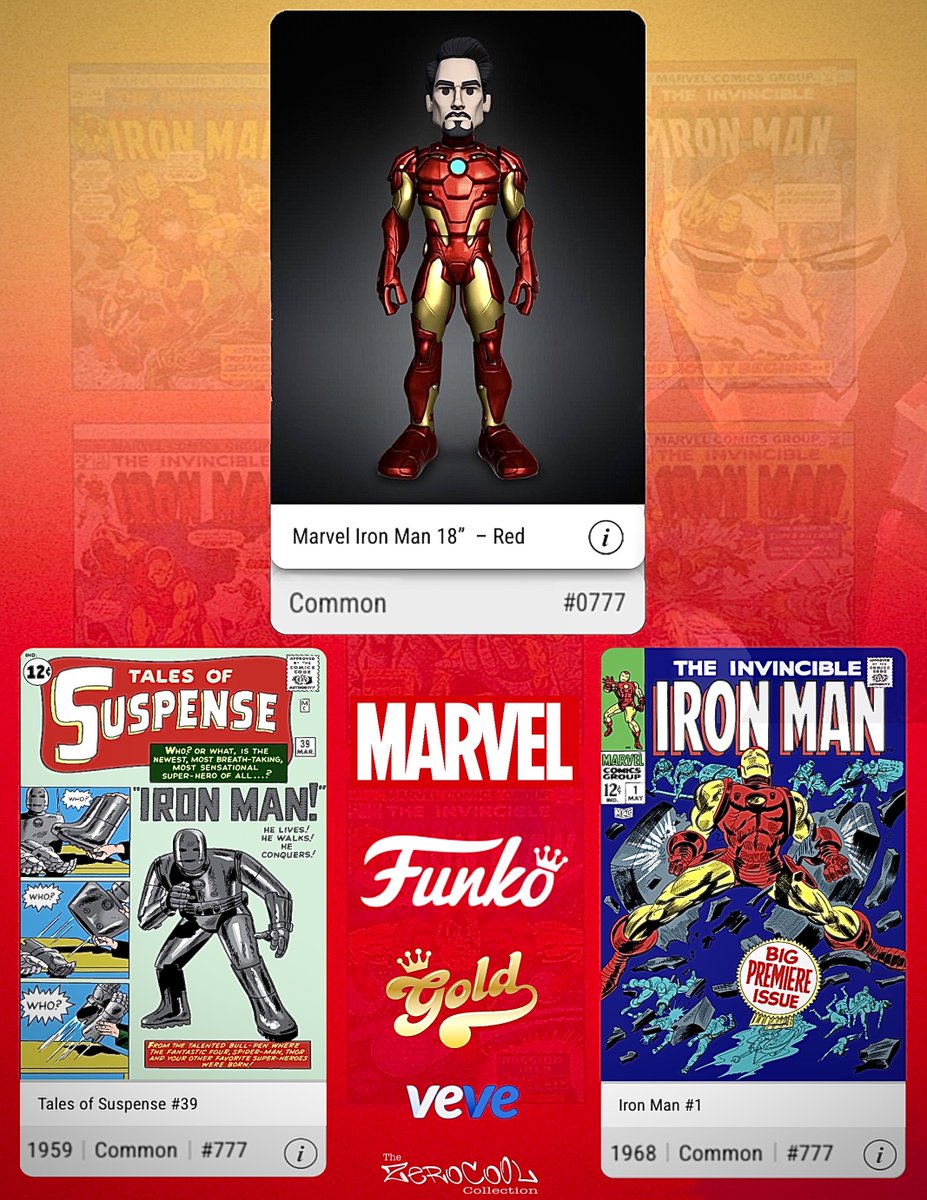 ZeroCo0L (@_zeroco0l) on Twitter photo ❤️ 💛
<a href="/veve_official/">VeVe | Digital Collectibles</a> <a href="/OriginalFunko/">Funko</a>
<a href="/DavidYuNZ/">David Yu ⭕️</a> <a href="/Marvel/">Marvel Entertainment</a>
#vevefam #veve
#DigitalCollectibles
#NFT #NFTs
#Phygital
#Collector
#Mint #Match
#Marvel #Funko
#MarvelComics
#IronMan ❤️ 💛
<a href="/veve_official/">VeVe | Digital Collectibles</a> <a href="/OriginalFunko/">Funko</a>
<a href="/DavidYuNZ/">David Yu ⭕️</a> <a href="/Marvel/">Marvel Entertainment</a>
#vevefam #veve
#DigitalCollectibles
#NFT #NFTs
#Phygital
#Collector
#Mint #Match
#Marvel #Funko
#MarvelComics
#IronMan
