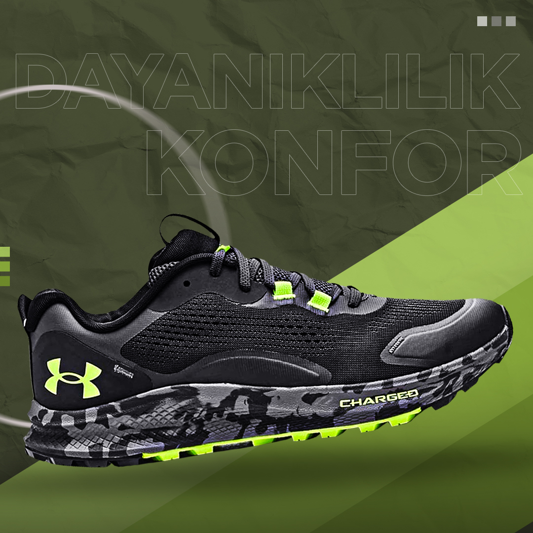 Daha konforlu adımlar için yastıklanma teknolojisine sahip olmasının yanı sıra her türlü çamurlu araziye uyum sağlayabilen Under Armour Charged Bandit TR 2 Ayakkabı, sporcuların ihtiyaçlarına yönelik ürünlerini geliştirmeye devam ediyor. 👟
#Fitmoda #Fitmodacom #UnderArmour #Spor