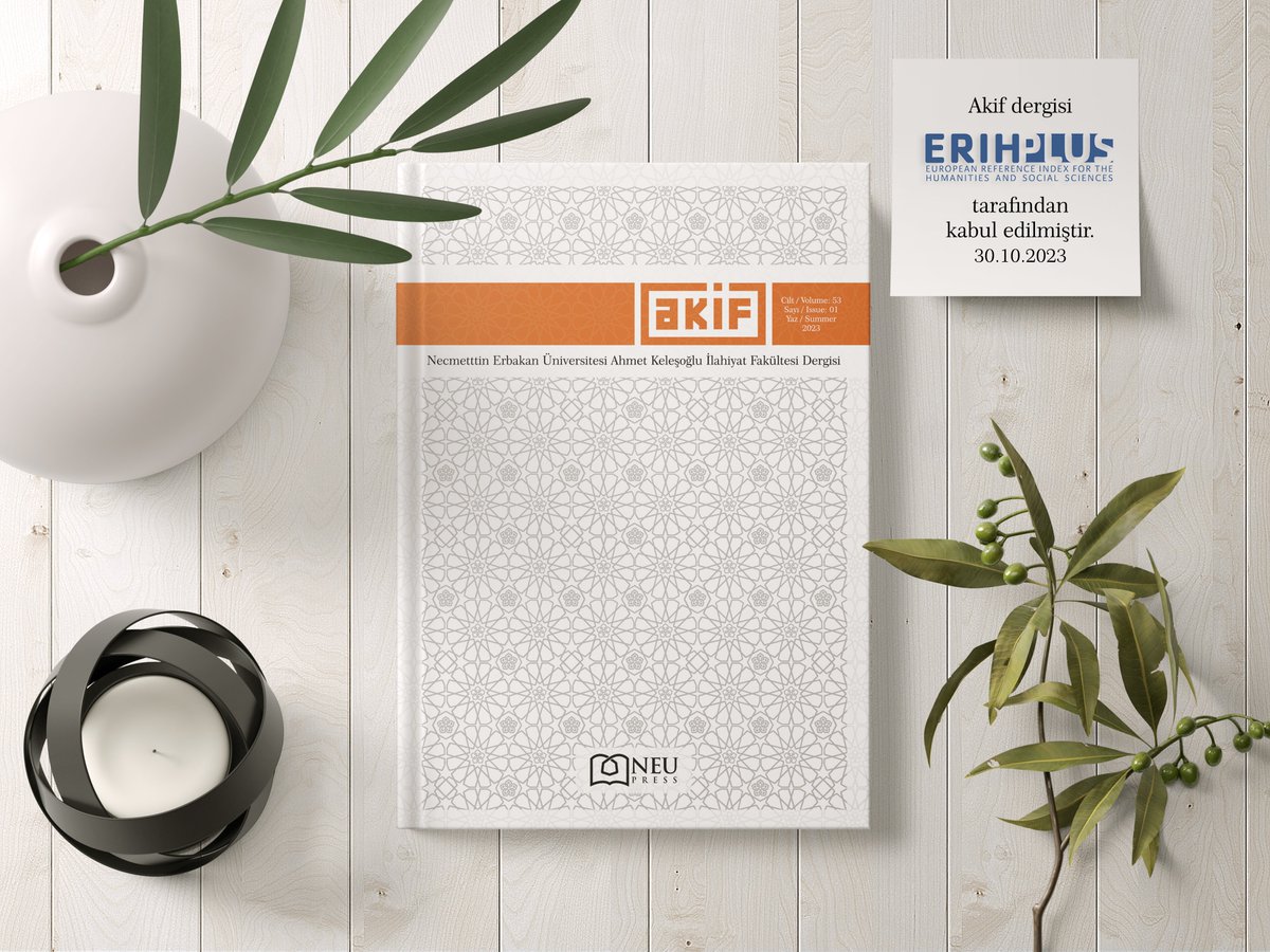 📢 Dergimiz ERİH PLUS tarafından kabul edilmiştir.

Akademik camiaya hayırlı olmasını dileriz.

<a href="/CemZorlu/">Prof. Dr. Cem Zorlu</a> 
<a href="/GunesKamil/">kamil gunes</a> 
@ierdogan4214 
<a href="/pressneu/">NEU Press</a>