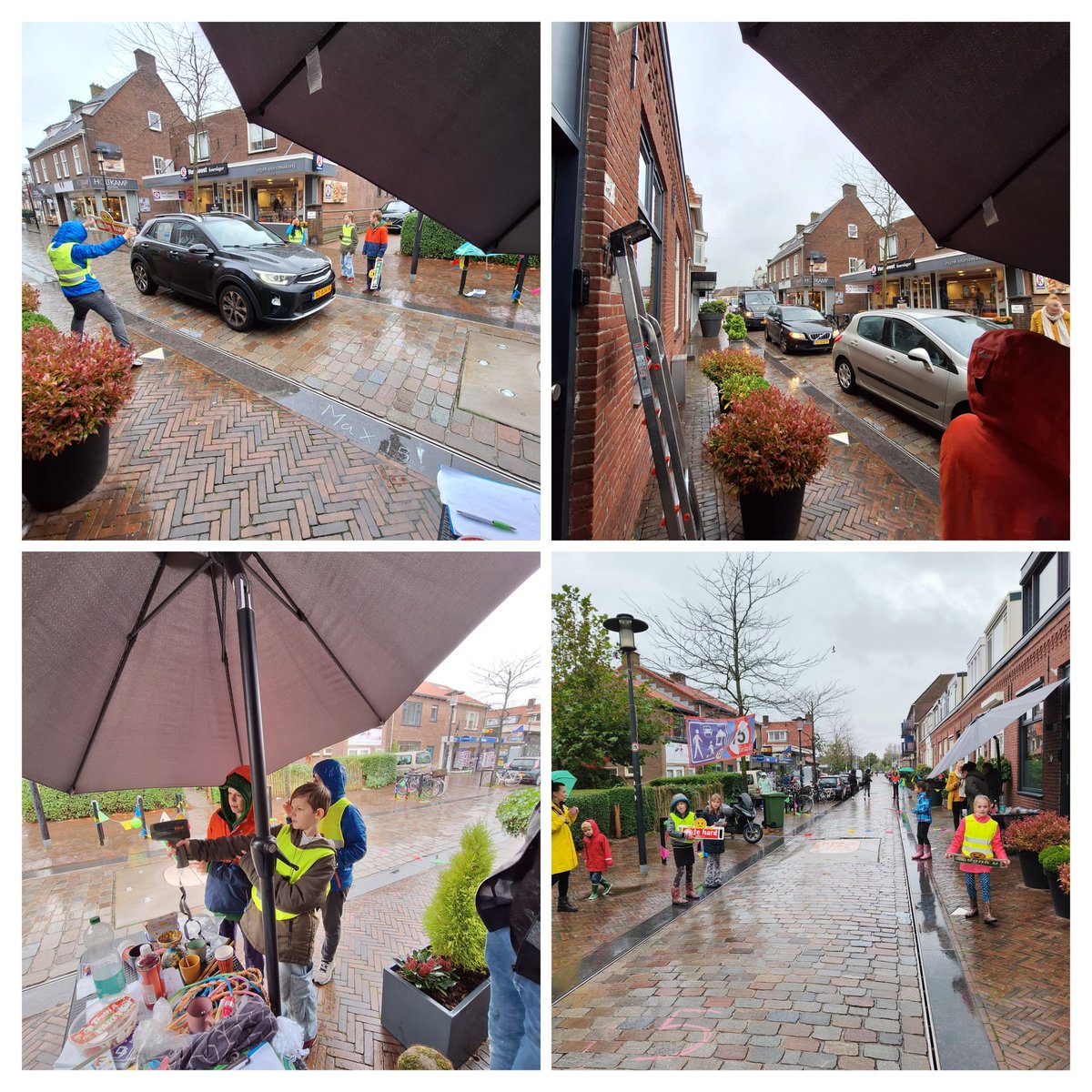 Kinderen hielden een snelheidscontrole bij het winkelgedeelte van de Dijkshoornseweg in Den Hoorn. Maar 40 van de 130 automobilisten hielden zich aan de maximum snelheid. 80% van de hardrijders wist niet dat het een woonerf is. Hopelijk gaat <a href="/Midden_Delfland/">Gemeente Midden-Delfland</a> hiermee aan de slag!