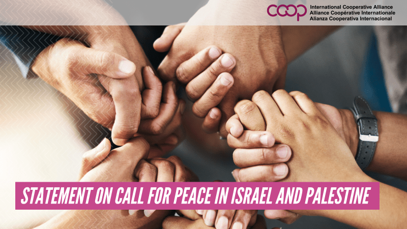 Following the escalation of violence in both Israel and Palestine that has brought suffering and loss of lives and livelihoods, we stand in solidarity with our members in the region and all victims.

📄 Read our statement: ica.coop/en/media/libra…