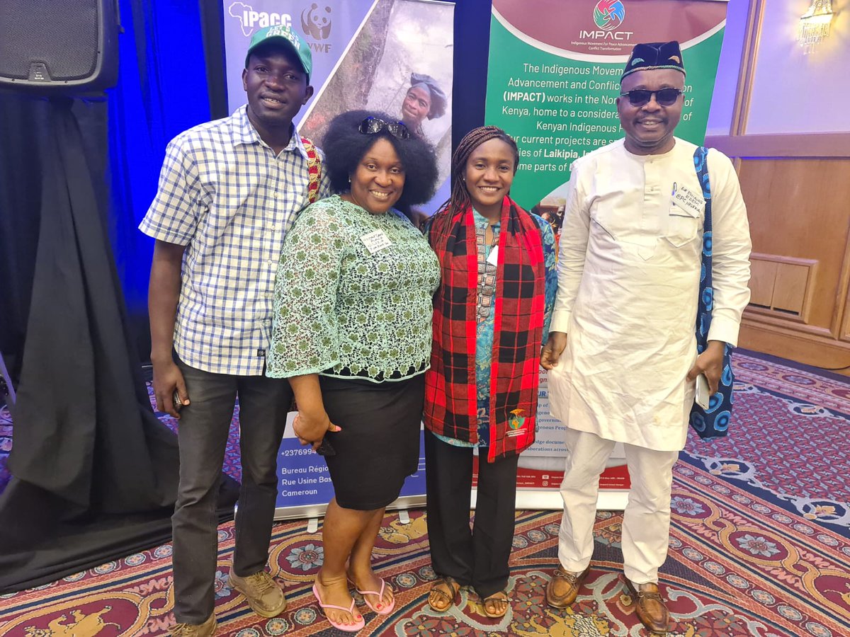 Yitmwa_Hope's tweet photo. Took part in the panel discussion addressing human-wildlife conflict at the Indigenous Peoples and Local communities' Conservation Congress Windhoek, Namibia. @AicaAfrica,@RightsResources "We are nature and nature is us!!" https://t.co/qXHld5zB4j