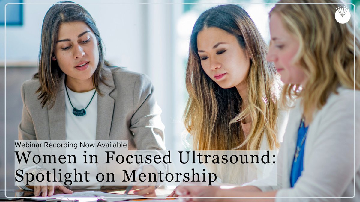 Earlier this year, the Foundation hosted a webinar highlighting the inspiring women who advance cutting-edge #research and help drive the field of focused ultrasound forward. The speakers discussed their experiences becoming effective leaders and cultivating the next generation…