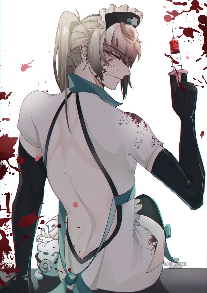 "Next patient, please..." 🩸

Happy Halloween!
#oc #kujiort