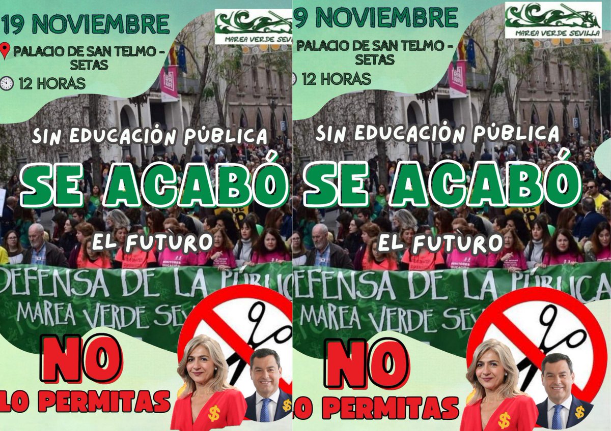 ❌No podemos consentir que sigan pisoteando nuestro trabajo, nuestra especialidad y a nuestro alumnado❌