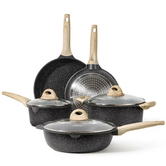 mattresswareho1's tweet image. 🍳 Upgrade Your Kitchen with the Carote Nonstick Pots and Pans Set! 🍳
👉 Click to snag this fantastic deal - the Carote Nonstick Pots and Pans Set now at just $59.99. Upgrade your cooking game today! 🥘🍲 #CookwareUpgrade #KitchenMagic 🍳
goto.walmart.com/c/3713919/5657…