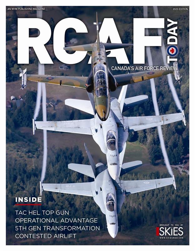 SkiesMag's tweet photo. RCAF Today is live!
 
In this year’s edition, we join the Advanced Tactical Aviation Course for its final phase in Cold Lake; look at the lessons the RCAF must absorb as it transitions from legacy Hornets to the fifth-gen world; and so much more!  

https://t.co/m3sBLtbNgc? https://t.co/EOCl4LpgJY