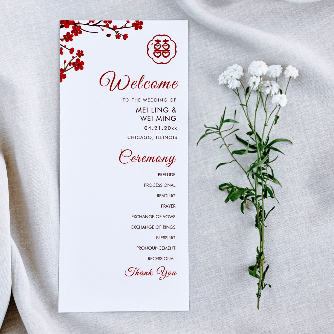 khobwedding's tweet image. Our Double Happiness Elegant Chinese Wedding Program is a beautifully designed guide to your love-filled celebration.  Get yours now at bit.ly/3s2Yi8h and cherish every moment of your special day! 📜❤️💍 #ChineseWedding #DoubleHappiness #zazzle #zazzlemade #khobwedding