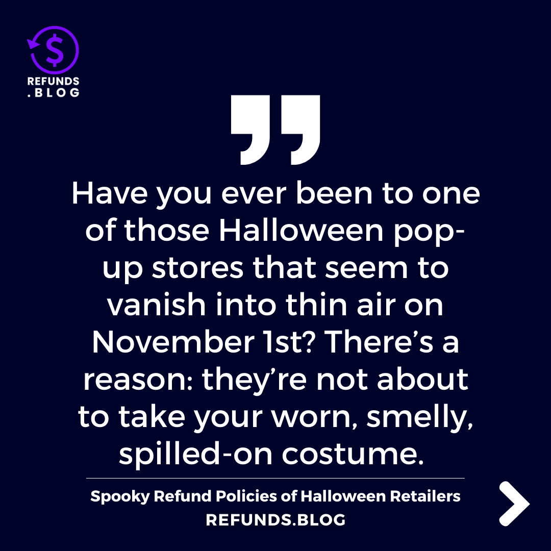 RefundBlog's tweet image. Happy Halloween! We&apos;re talking about spooky refund policies that seasonal retailers implement... they can really be a jump scare sometimes.

Read about it: hubs.la/Q026-h6C0

#instantrefunds #betterrefund #fasterrefund #speed #refundsblog #halloween #happyhalloween