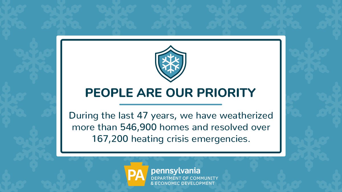 PADCEDnews's tweet image. From the direct, positive impact on energy savings to the improvements in the health and safety of homeowners, the Weatherization Assistance Program (WAP) is changing the lives of PA residents – one home at a time. 🏠 #WxDayOct2023