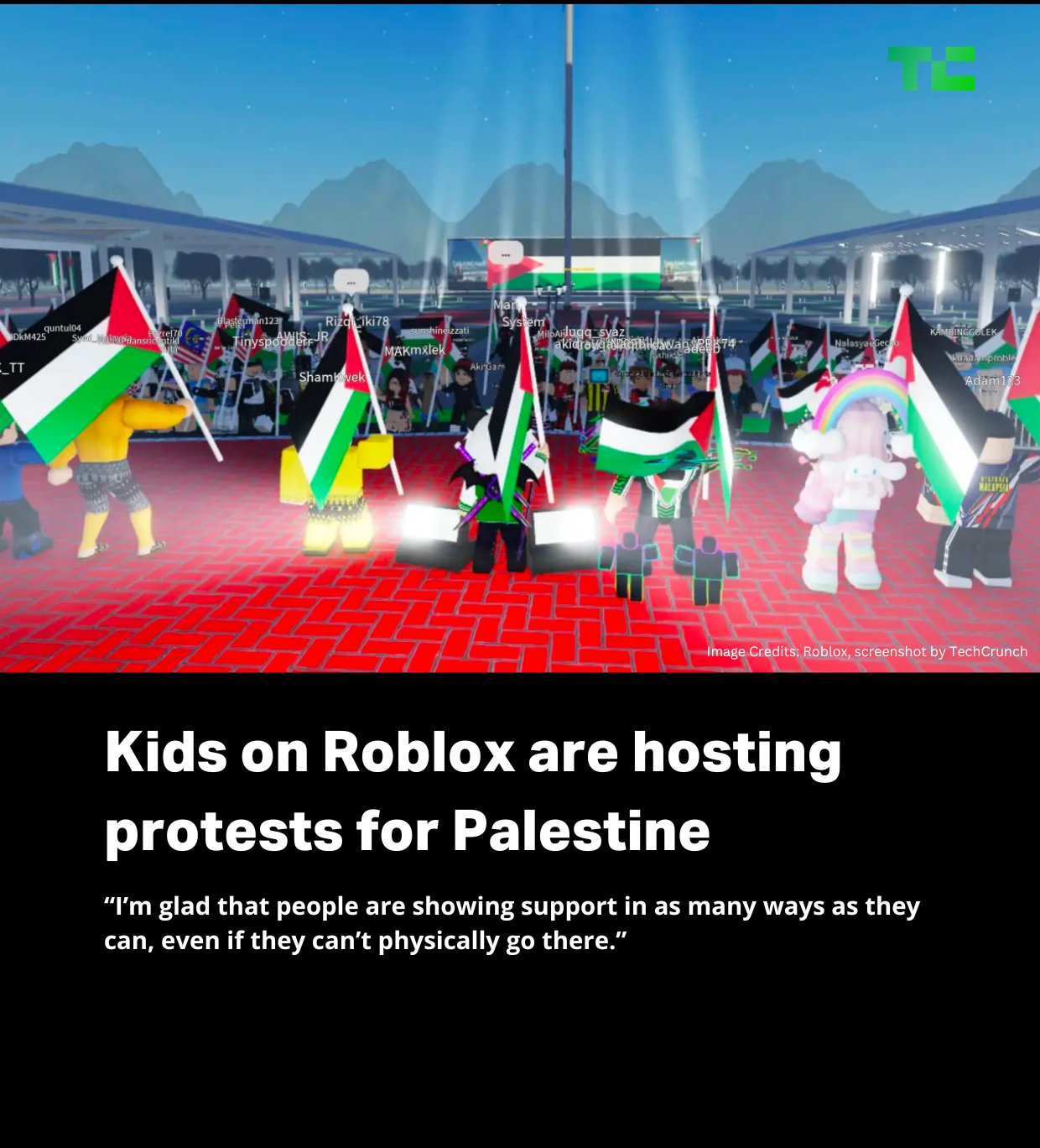 ✓ Survey on Kids Attending Pro-Palestinian Protests on Roblox 👉 Share your  opinion with us via the Real Research Online Survey App from…