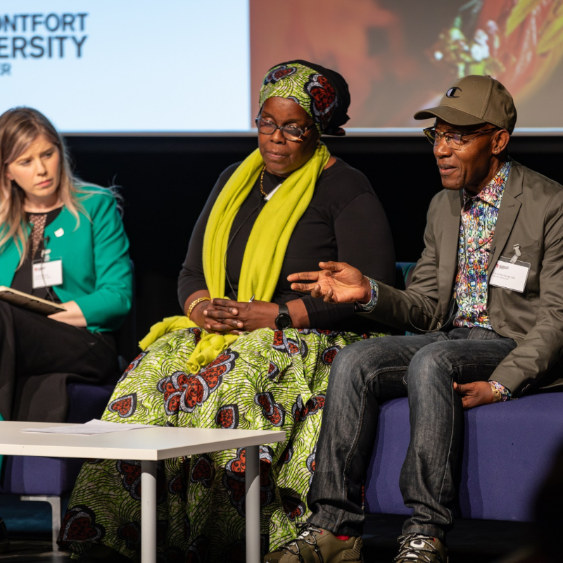 dmuleicester's tweet photo. Dozens of headteachers, fellow education leaders and guests from across the UK have come together to celebrate @SLRC_DMU 'racial literacy' work 🙌
The work is enhancing teaching so that all children have a fair chance to thrive in education 📚
#TeachingToTransform