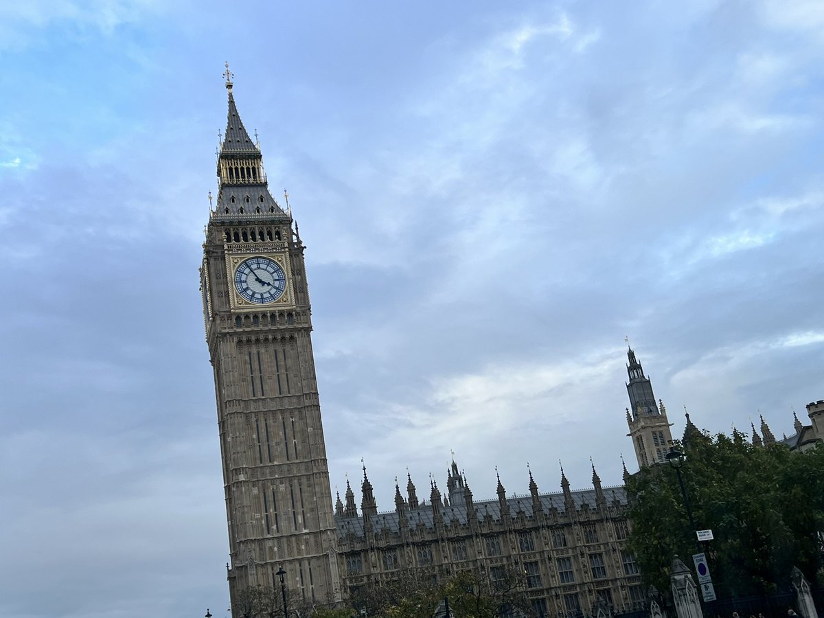 Just popping into #parliament. So many amazing things to tell them about #hhmusic