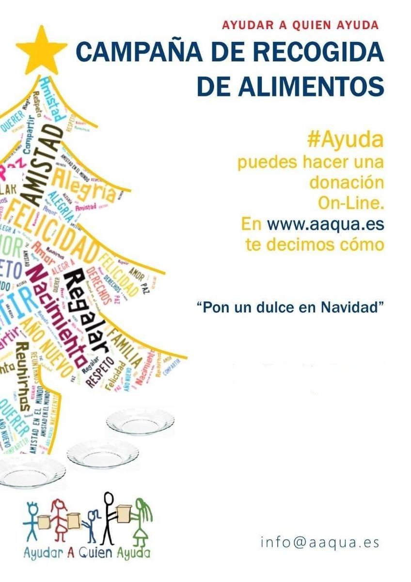 Empezamos Campaña de Navidad...ÚNETE, AYUDA, DONA!!!