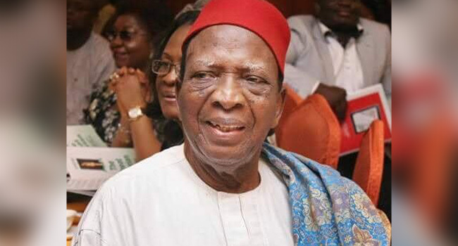 channelstv's tweet photo. Foremost Lawyer Ben Nwabueze Dies At 94
https://t.co/kpuWABuDfU https://t.co/O3UmRcT1rd