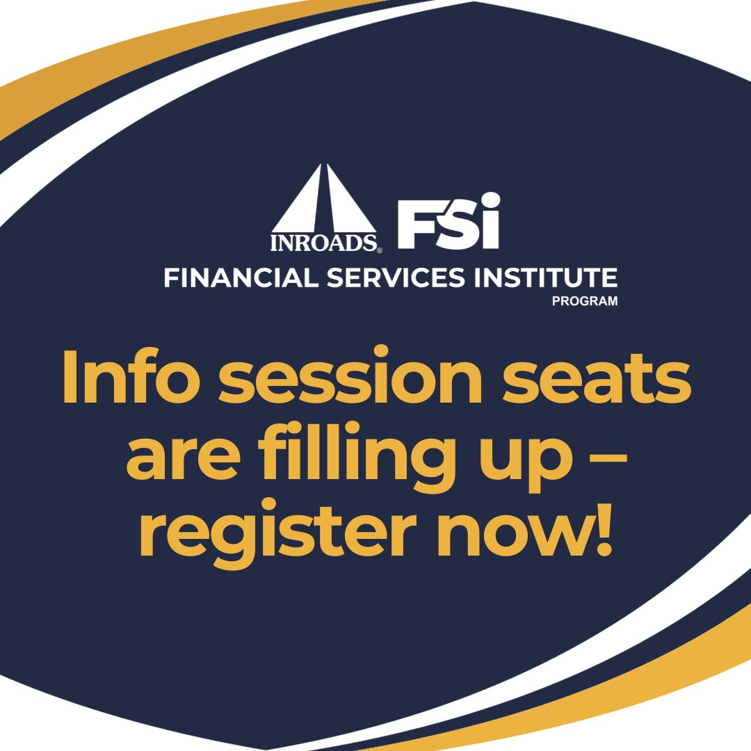 INROADS's tweet photo. Unleash your full potential and explore the world of opportunities that lie ahead. 💼💡

🤝 Sign up for an info session now! ➡️ https://t.co/MgKa7ybW4Q

⭐️ 🗣️Any major can join the program! Share with a friend!

#FSIINROADS #financeprogram #financialservices #collegeprogram https://t.co/JmXqMrQvs7