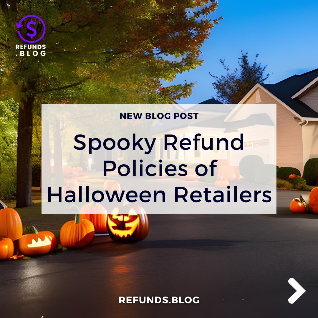 RefundBlog's tweet image. Happy Halloween! We&apos;re talking about spooky refund policies that seasonal retailers implement... they can really be a jump scare sometimes.

Read about it: hubs.la/Q026-h6C0

#instantrefunds #betterrefund #fasterrefund #speed #refundsblog #halloween #happyhalloween