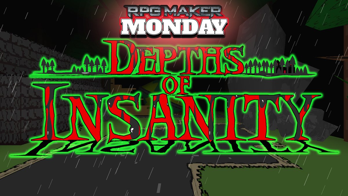 RPG Maker Monday - Depths of Insanity Demo by @SloppyJoeStudio 
twitch.tv/onemanindie 

#RPGMAKERWITH #indiegames #Aliens