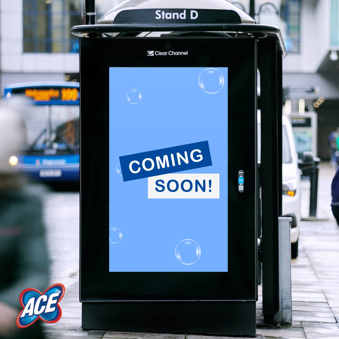 🤩 We can't keep our excitement in any longer!! From next week, we are launching a 3 week campaign where ACE will be advertised on bus shelters across the UK! 🚌🇬🇧

Keep your eyes peeled for more details including the reveal of our adorable designs 👀💙