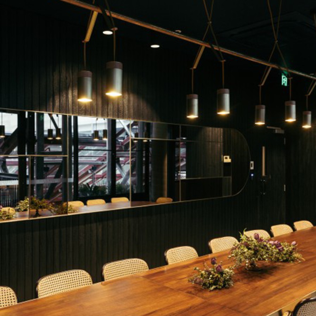 🌙🎃 Celebrate All Hallow's Eve with a touch of architectural magic at The Garden State Hotel in Melbourne! 🏛️✨

Accoya Wood takes the spotlight in the VIP private space on the first floor, overlooking the venue below 🕯️

 #AccoyaWood #AllHallowsEve #GardenStateHotel
